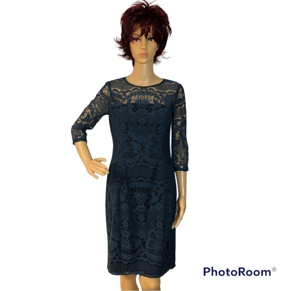 ADRIANNA PAPELL  SPECIAL OCCASION LACE DRESS